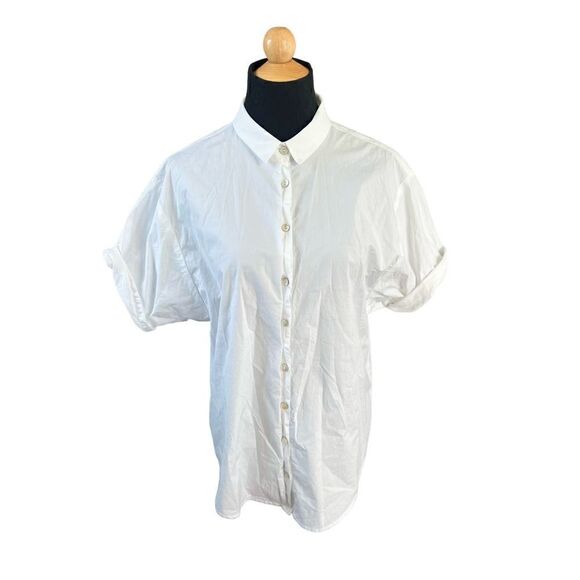 ESTELLE AND FINN BOY CAMP SHIRT, WHITE SMALL MSRP$ 224 - Picture 12 of 13